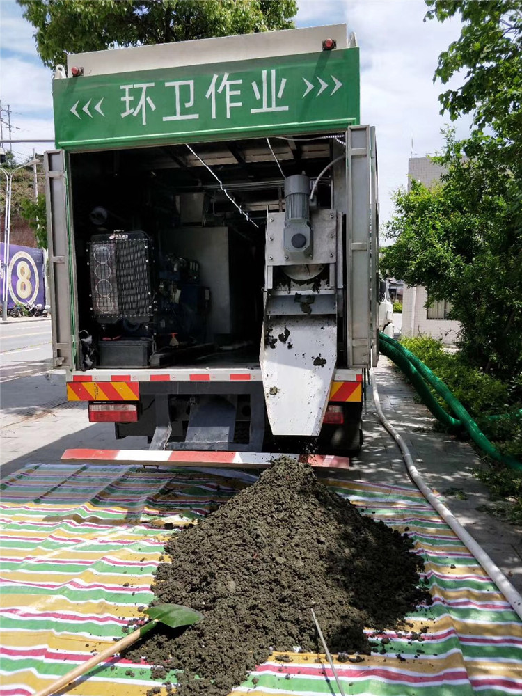 清江浦淤泥干湿分离