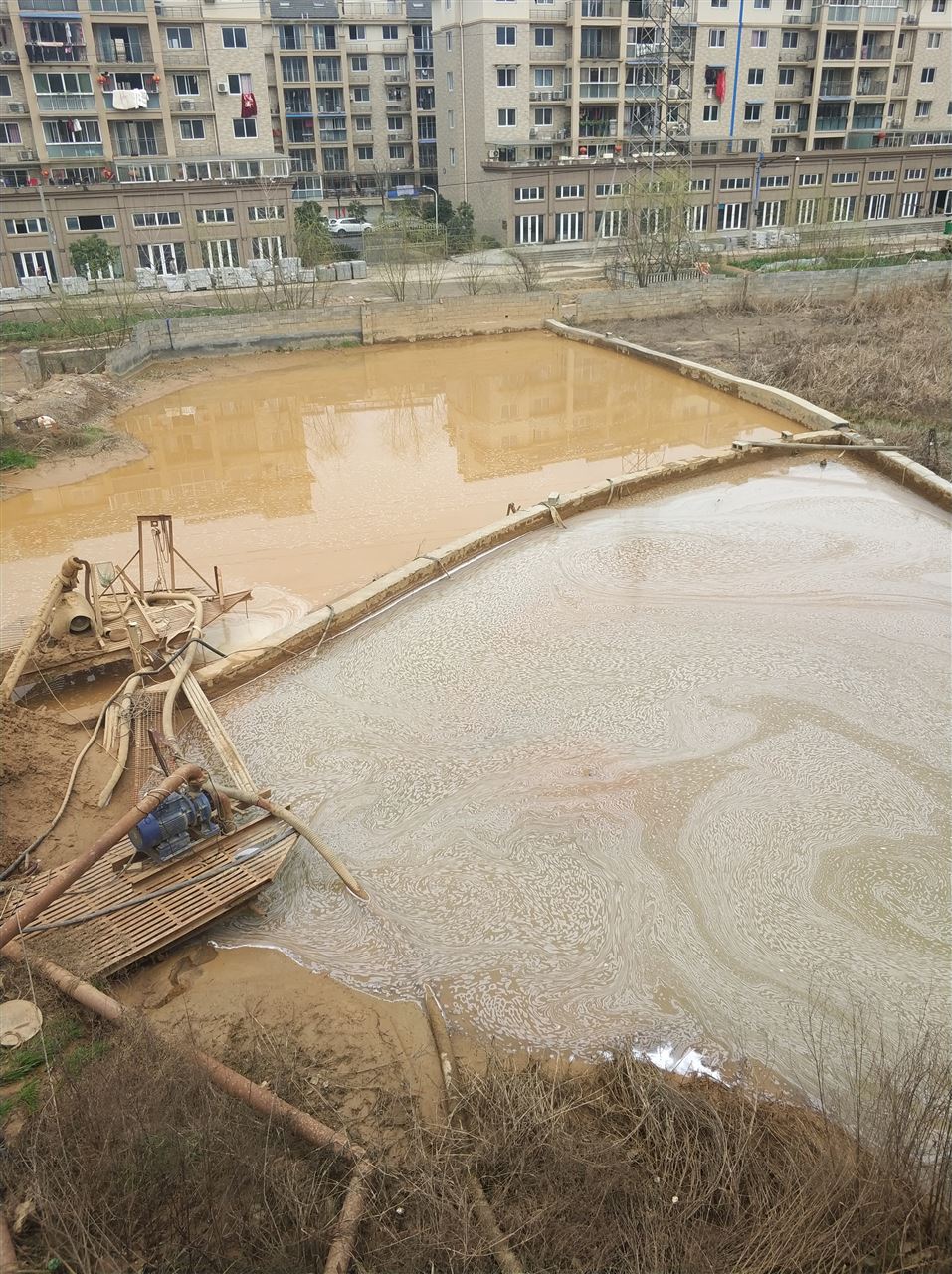 清江浦沉淀池淤泥清理-厂区废水池淤泥清淤